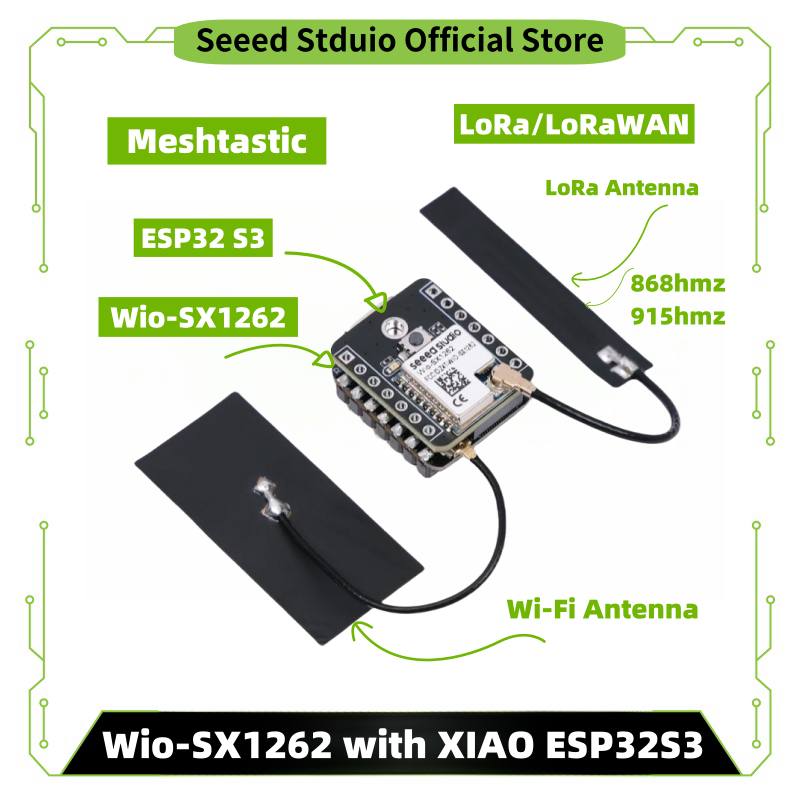 Home Automation Arduino - Modul ESP32 S3 LoRa Meshtastic LoRa