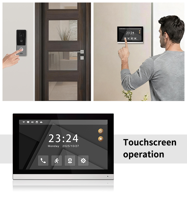 Smart Doorbell Wired - Sistem Interkom Video 2 Kabel 1080P