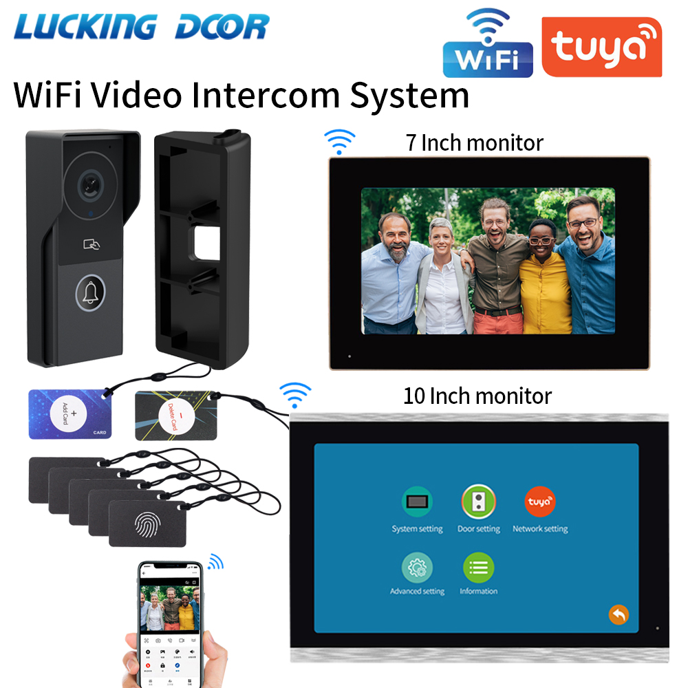 Smart Doorbell Wired - Bel pintu 7/10 P interkom Video