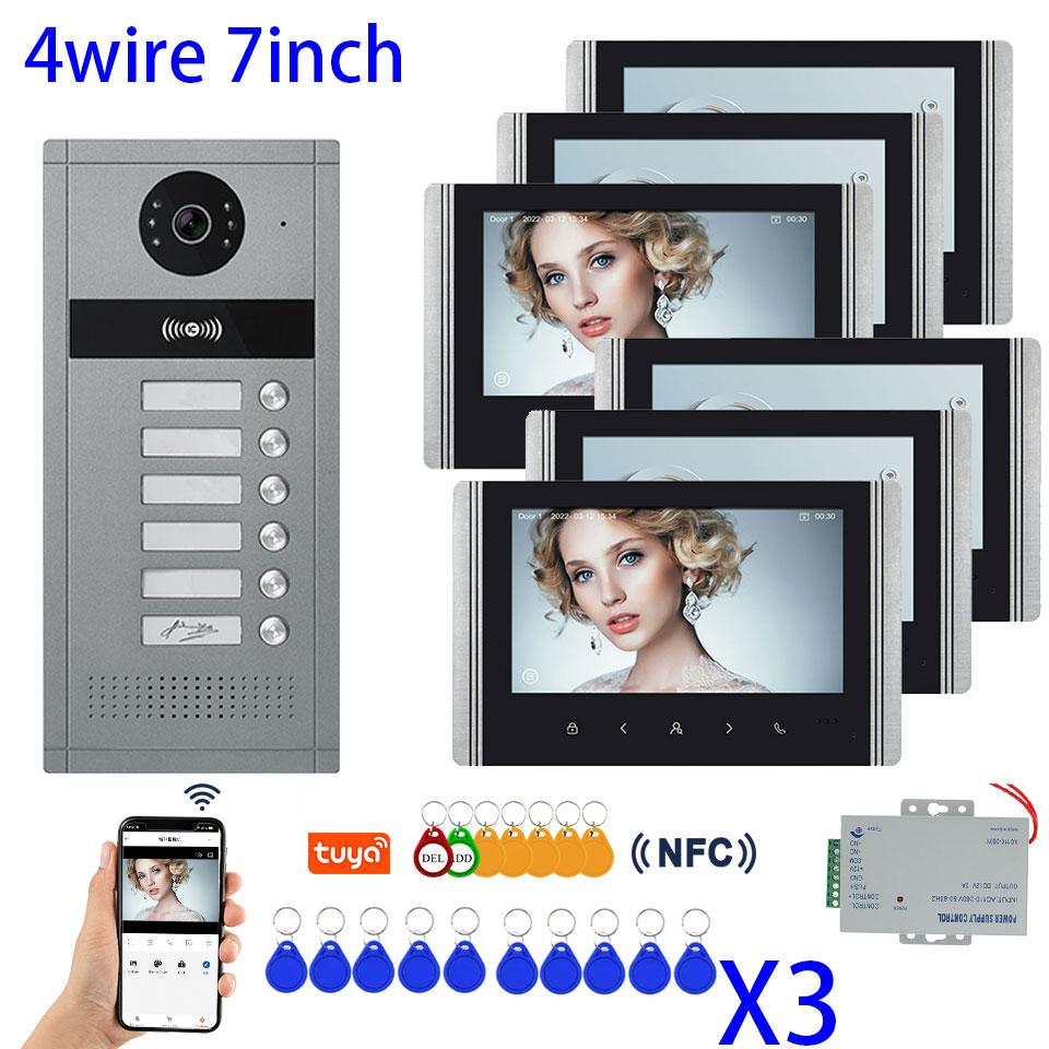 Smart Doorbell Wired - Telepon Pintu Video Pintar Tuya 1080P