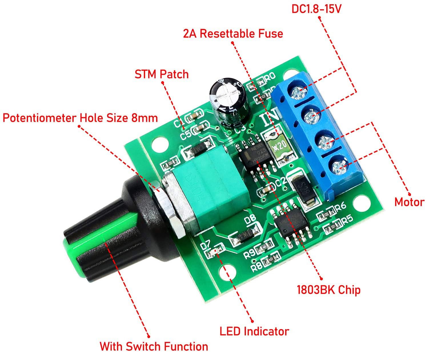 2 Buah / 4 Buah/6 Buah 1.8V 3V - Level Shifter 3.3V ulasan dan harga