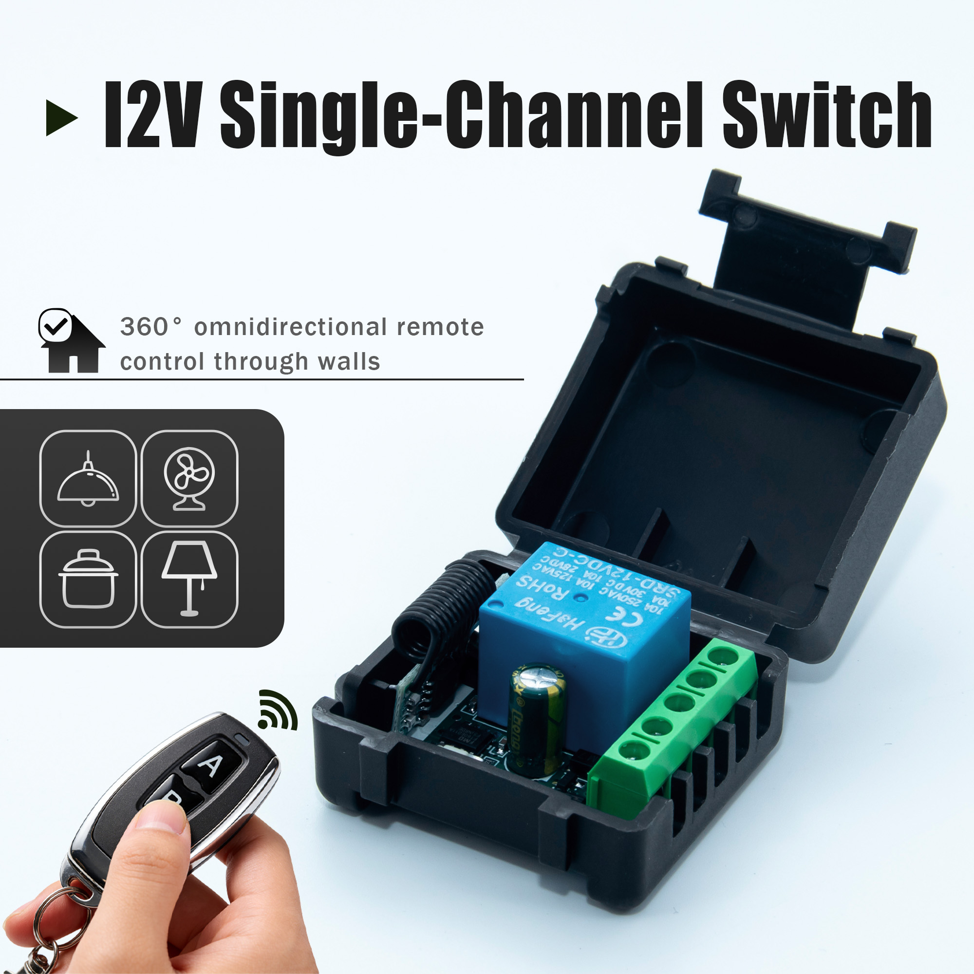 Sakelar Kontrol Jarak Jauh Nir - 433Mhz Receiver Module ulasan dan harga