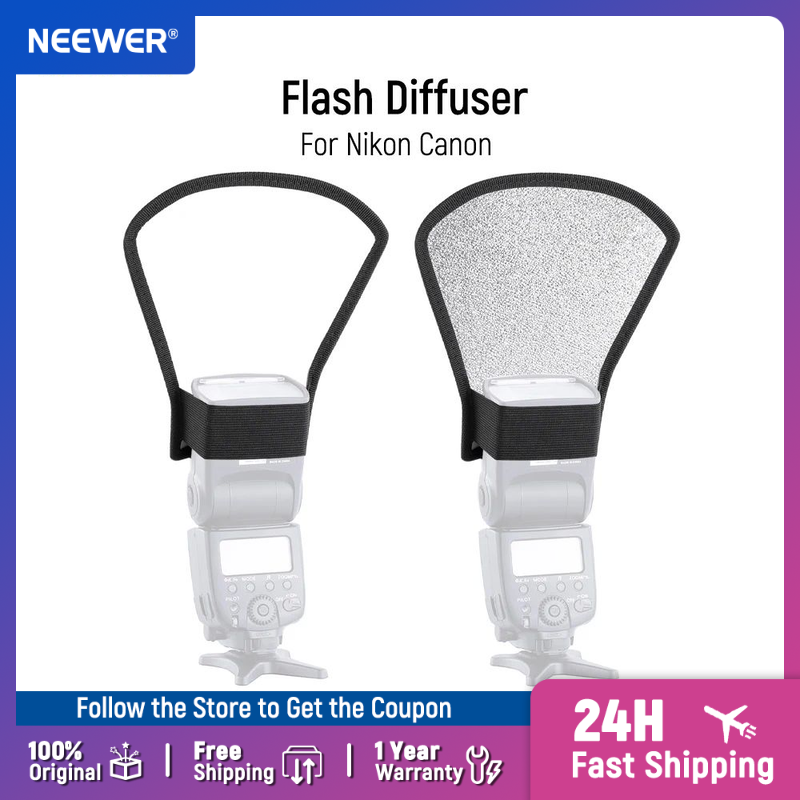 Neewer Flash Diffuser Perak/Pu - Tasmota Flash Tool ulasan dan harga