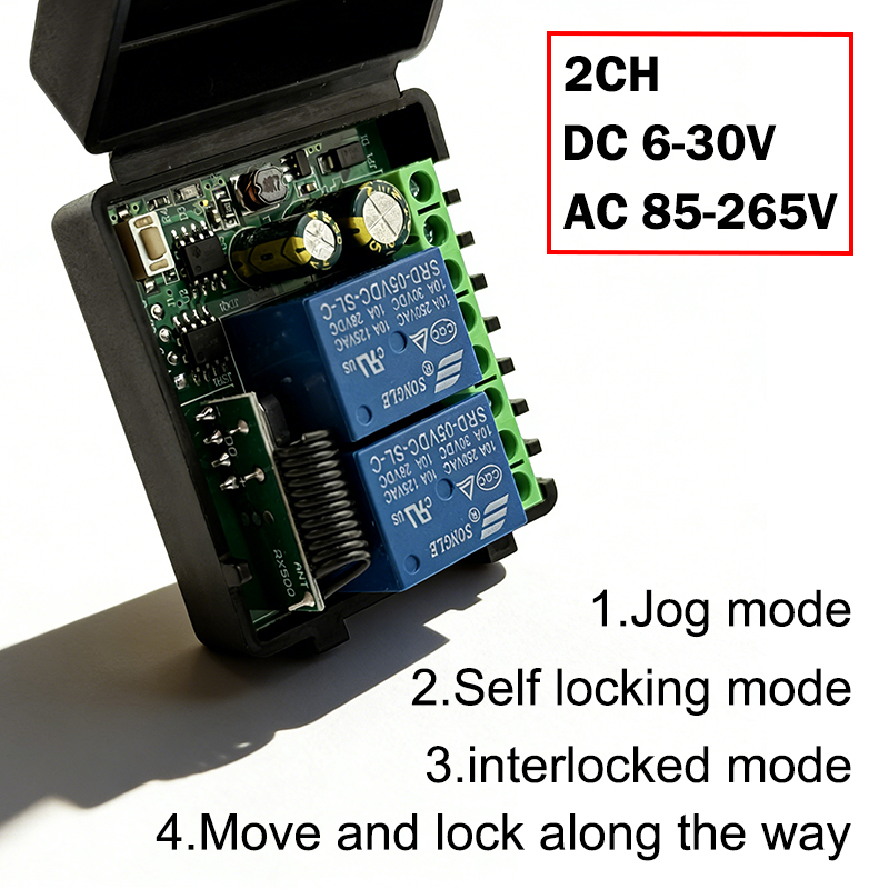 Modul Penerima Relay 10A 433MH - 433Mhz Receiver Module ulasan dan harga