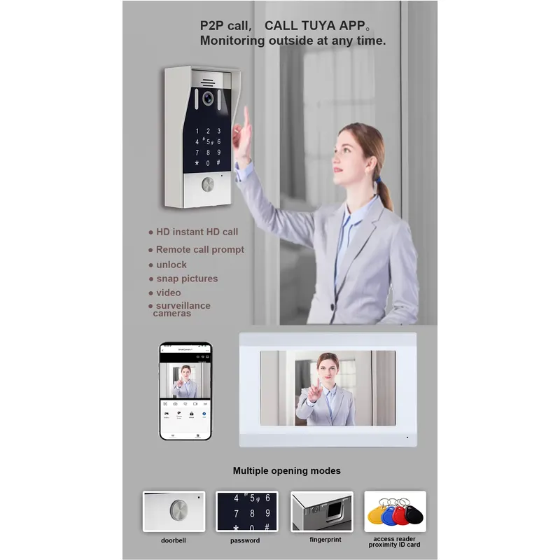 TYSH 2-wire IP Smart WiFi Vide - Smart Doorbell Wired ulasan dan harga
