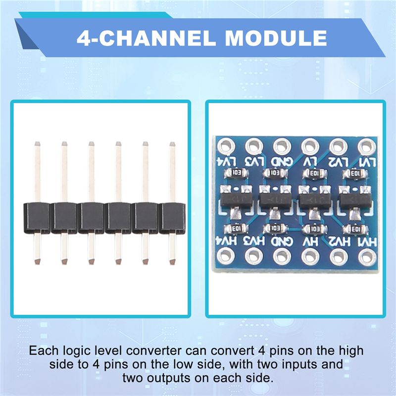 10 Buah Modul Konverter Level  - Level Shifter 3.3V ulasan dan harga
