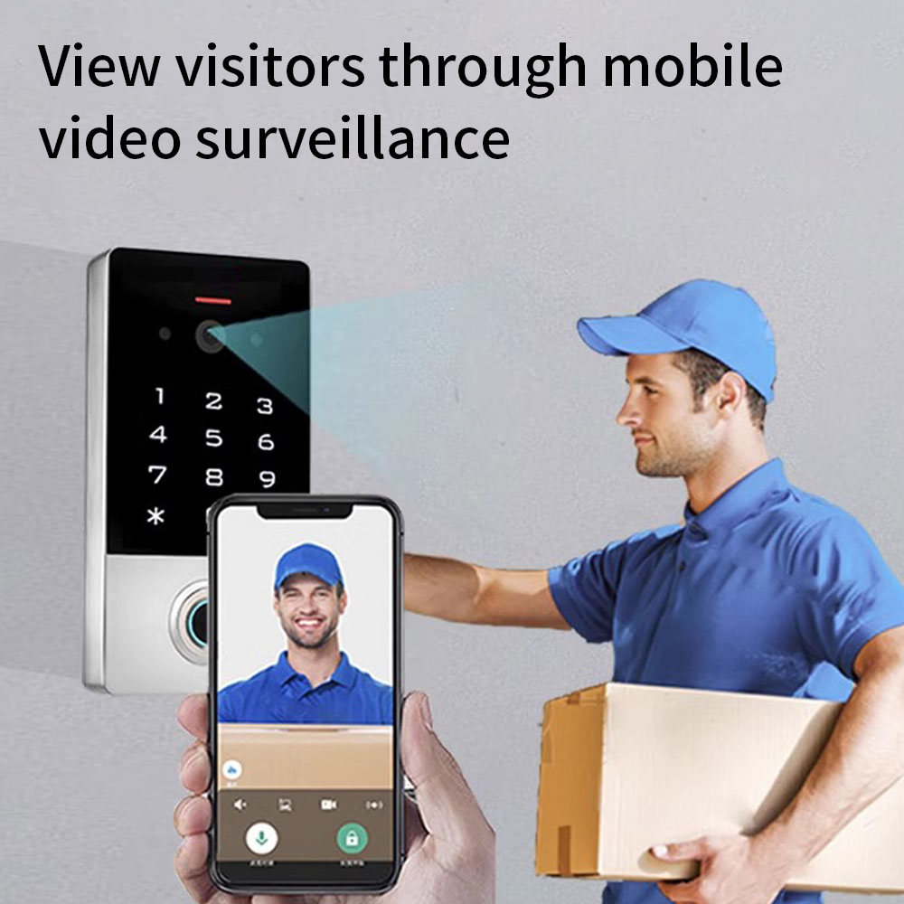Interkom Video WiFi dengan Kon - Smart Doorbell Wired ulasan dan harga