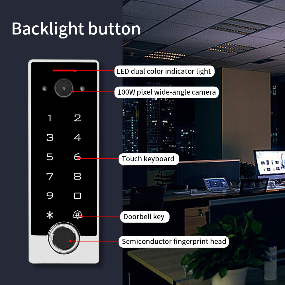 Interkom Video WiFi dengan Kon - Smart Doorbell Wired ulasan dan harga
