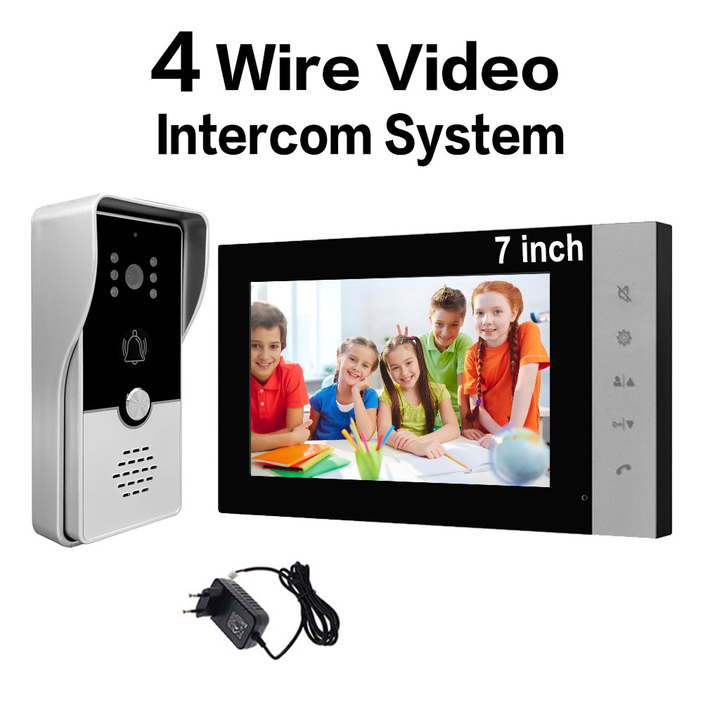 Bel Pintu Video Berkabel 4 Kab - Smart Doorbell Wired ulasan dan harga