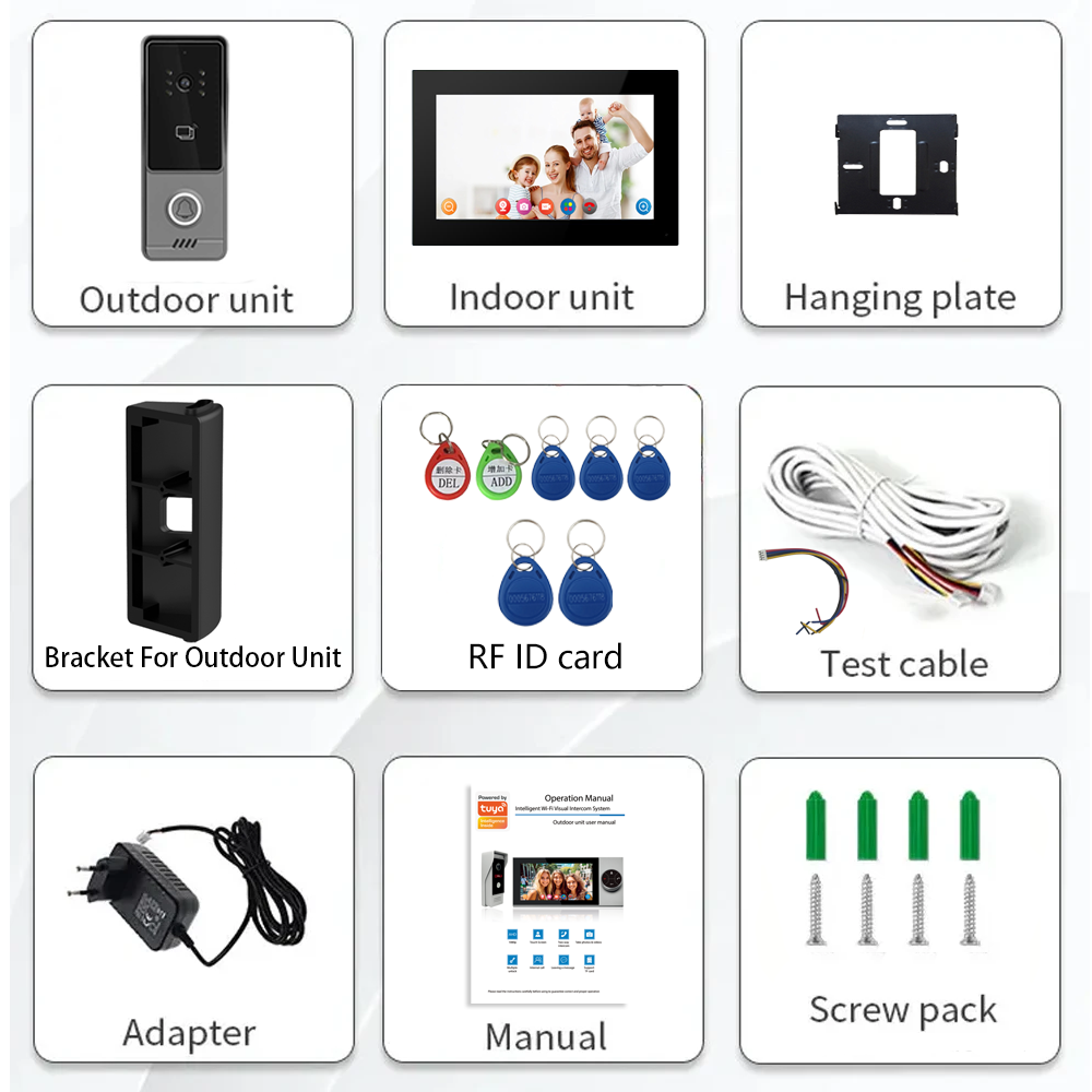 Kit Interkom Video Cerdas Laya - Smart Doorbell Wired ulasan dan harga