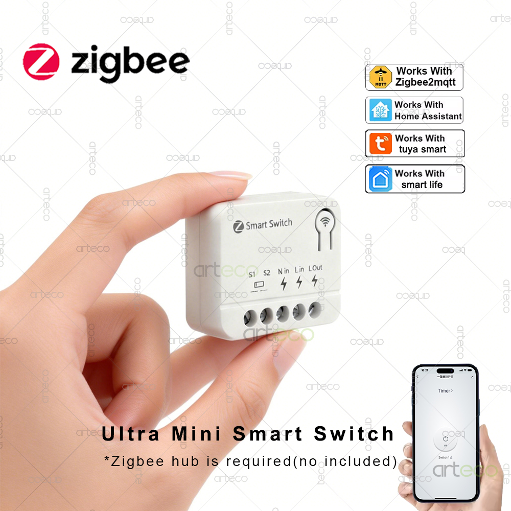 Zigbee Mini Breaker DIY Modul  - Home Automation Diy ulasan dan harga