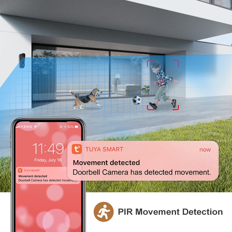 Bel Pintu Video WiFi 7 Inci Sm - Smart Doorbell Wired ulasan dan harga